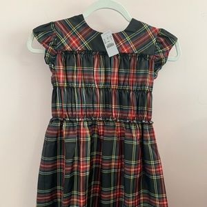 Crewcuts tartan plaid Christmas dress brand new with tags